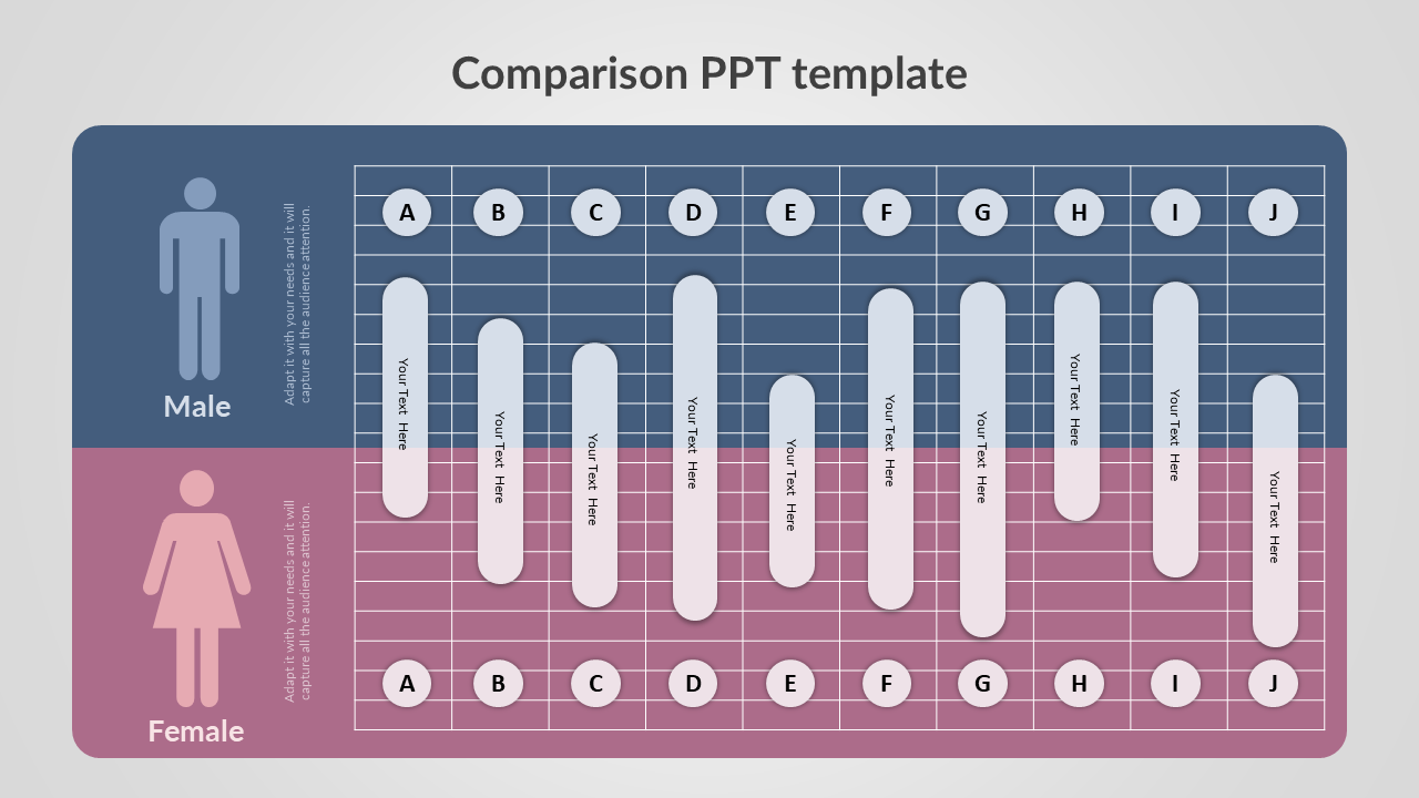 Best Comparison PPT Template Presentations Designs